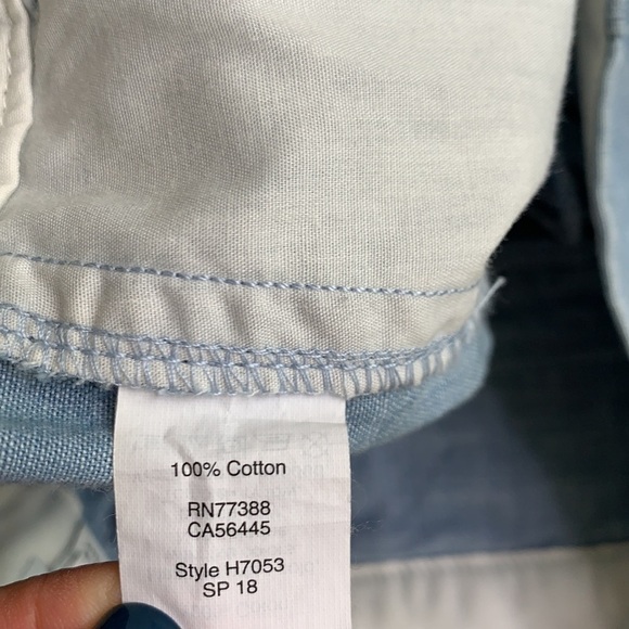 J Crew Chambray Shorts - Picture 5 of 5